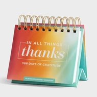 In All Things Thanks: 366 Days of Gratitude - Inspirational Perpetual Calendar (DaySpring)
