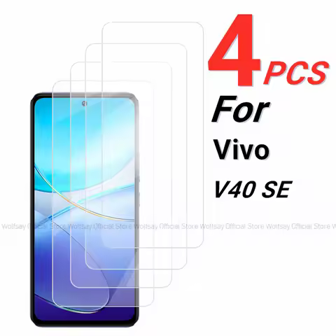 2/4PCS Screen Protector For Vivo V40 SE Tempered Glass Vivo V40 SE Full Glue Screen Phone Glass Prot