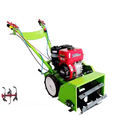 Plowing Machine Orchard Furrowing Weeding Machinery Weeder Micro Tiller Weeding and Scarifying Machi
