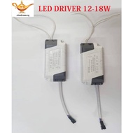 LED DRIVER  12 - 18W FOR LED LAMP (READY STOCK)