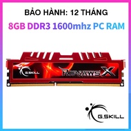 RAM DDR3 GSkill 8GB Bus 1600 F3-12800CL8XL – RAM PC DDR3 8GB 1600MHz High Performance. 12 months
