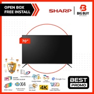 SHARP 70" 4K UHD ANDROID TV 4TC70DK1X