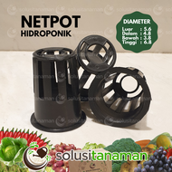 Netpot SOLUSI 7 cm Hidroponik 30 pcs Wadah Media Tanam Rockwool Net Pot 7cm Harga 1 box Netpot 7cm  