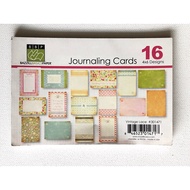 Bazzill Vintage Lace Journaling Cards 4"X6" 16/Pkg Made in USA