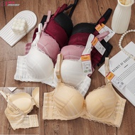 [size 36-40]High-quality bra with thick padding, B cup, breast lift with ao dai, 4-hook straps