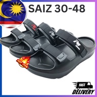 RIWEI / Selipar Double Sandal Lelaki Perempuan Eva Rw