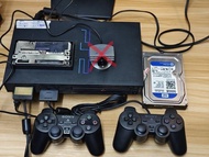 🎉罕有ps2已安裝PSBBN及LINUX系統,HDloader(ps2), POPSloader(ps1),8MB記憶卡，網卡，500GB硬碟機，PlayStation 2 遊戲機220v