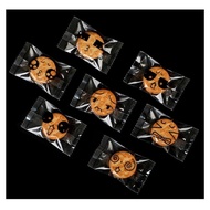 Cute EMOJI Animal Shaped Pineapple Cake Cookie Bag Size 4.5 x7.5 cm set of 100 bags