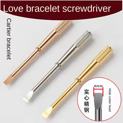 For Cartier Jewelry love series Eternal Ring Bracelet Titanium Steel Screwdriver Screwing small tool