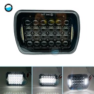 1pcs 5X7 7X6  LED Headlight 5D Sealed Beam Square H6014 H6052 H6054 6054 for Kenworth T300 1997-2010