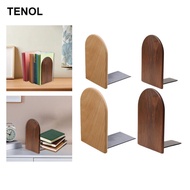 [TENOL] Bookends Storage Rack Bookcase Magazines Supports for files Documents Library