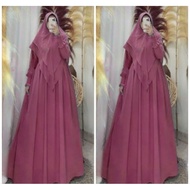 hk3 yk shop gamis syari set hijab