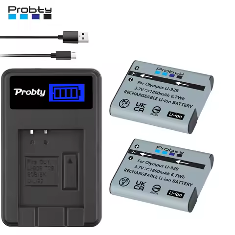 Li-90B Li90B Li-92B Battery For Olympus Tough TG-6 TG-5 TG-Tracker SH-1 SH-2 SP-100 IHS Tough TG-1 T