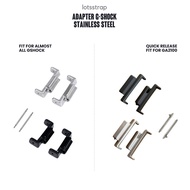 Best Selling Connector Strap Metal Adapter GShock G-shock Stainless 16mm to 22mm SALE