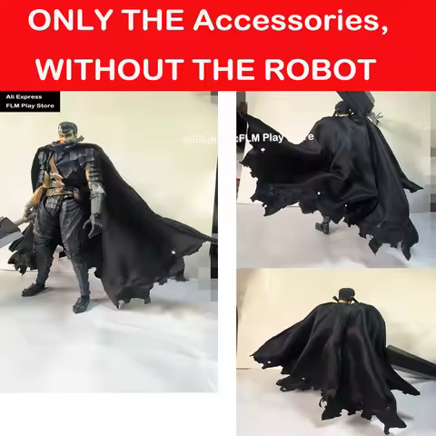 Customized Products New 1/12 Custom Wired Cape Model for 6Inch Action Figures Shf Berserk Guts