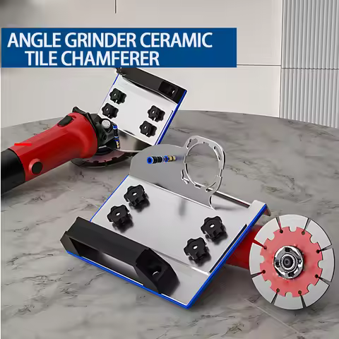 Angle Grinder Stand for Tile 45 Degree Chamfer Cutting 45° Angle Tile Chamfering Tool for Cutting fo