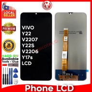 LCD Display Touch Screen Compatible For VIVO Y22 V2207 / VIVO Y22S V2206 / VIVO Y17s