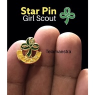 ▁ ☸ ❒ ❈ Girl Scout Pin GSP Pin Twinkler Star Junior Senior Pin Holder