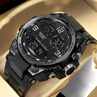 Stylish GST-8600 Men Dual Time Watch: Classic Multifunctional Sports Design