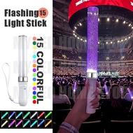 【Lowest Price】15 Color LED Light Stick Flash Light Stick Handheld Glow in the Dark Changing 2 Lighti