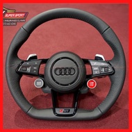 New Audi R8 Full Leather Steering Wheel Set For All Audi TT R8 S1 S2 S3 S4 S5 S6 S7 Q1 Q2 Q3 Q4 Q5 Q