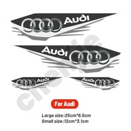 High quality 4Pcs Car Logo Stickers car paint scratch cover stickers repair body stickers Creative D