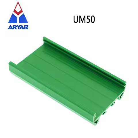 UM50 Profile PCB Housing PCB DIN Rail Mounting Adapter PCB Carrier PLC Enclosure