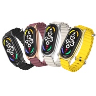 MIJOBS Silicone Bracelet for Mi Band 10 9 8 7 6 5 4 3 Man Woman Ocean Band Waterproof Watchband Dura