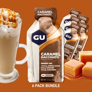 (6 Packs) GU Energy Gel - Caramel Macchiato
