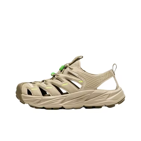 HOKA ONE ONE Hopara OG Breathable And Wear resistant River Trekking Shoes Unisex Green 1123112-OYST