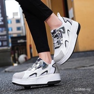 2026 Fast Shipping New Children Roller Skating Shoes Straight Row Double Wheel Removable Street Slid