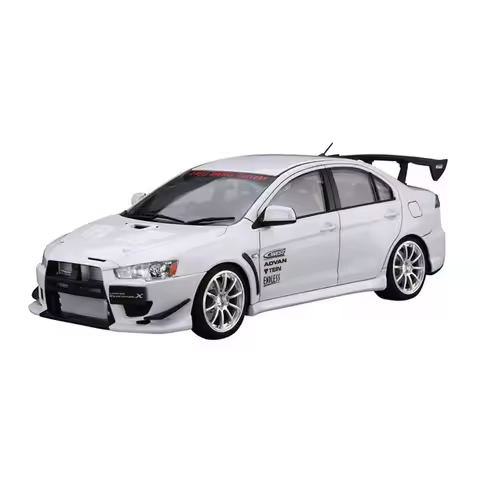 Static assembly car model Aoshima-06929-B 1/24 C-West CZ4A Lancer Evolution X 2007 car model kit