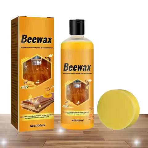 100ml Wood Polish Wood Seasoning Beewax Seasoning Beeswax Polisher Care Maintenance Beeswax Wood Flo