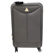 KANGOL 袋鼠 可擴充布面行李箱 28吋 灰色