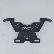 Aerox 155 Connected license plate bracket
