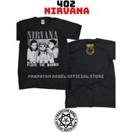 NIRVANA / KURT COBAIN Short T-shirt / Builtup Music T-shirt / Original Grudge T-shirt PRAPATAN REBEL