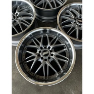 rim second recon jantan betina 17×8jj/7jj ET40 pcd5x114.3/100 harga untuk 4biji rim