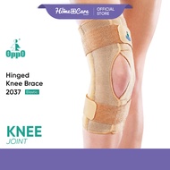 OPPO Elastic Hinged Knee Brace 2037 Adjustable Open Patella Guard Knee Pain Relief Arthritis Pelindung Sakit Lutut Sukan