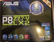 主機版 Asus P8Z77-V-LX2 + Intel I7-3770 ( 連風扇）+  Kingston KVR16N11/8 兩條