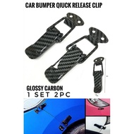 [Free Shipping] Car Bumper Clip Carbon Quick Release Axia Myvi Saga vvt BLM FLX Persona bezza iriz aruz viva wira waja