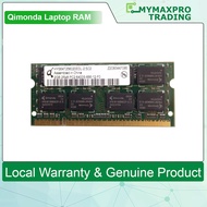 Qimonda Laptop RAM 2GB / DDR2 / 800 / 6400Mhz (USED)