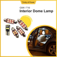 Honda/Toyota/Nissan 1PC LED Bulb T10 C5W 31mm/36mm/39mm/41mm Super Bright LED Car Dome Reading Light