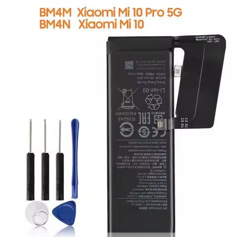 Replacement Phone Battery BM4M For Xiaomi Mi 10 Pro 5G Xiaomi 10Pro Mi10 Pro Mi10S 4500mAh BM4N Mi 1