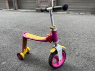 Scoot &amp; Ride Highwaybaby 幼兒兩用 滑步車 滑板車（二手）粉色