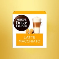 【Dolce Gusto】雀巢多趣酷思 膠囊咖啡 完美拿鐵咖啡16顆X3盒