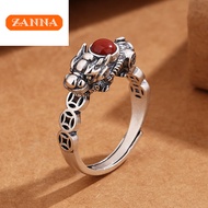 gold 916 original malaysia Nanhong Zhaocai Pixiu Copper Coin Ring