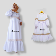 Others baju muslim wanita pakaian dewasa remaja dress syari gamis perempuan manasik haji warna putih hitam terbaru 2023 model  kekinian viral modern lebaran ramadan agnes hijab abaya maxy elegan