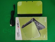 新凈 全功能正常 罕有 (日版）New 3DS LL, Lime Green, 螢光綠顏色， 主機上下 IPS 屏幕 (連一隻 PUZZLE & DRAGONS 遊戲， 冇盒 裸帶）非Popy  超力