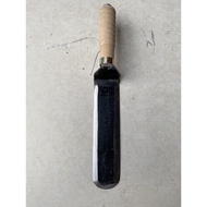 BRICKLAYER WITH WOODEN HANDLE  METAL TROWEL SUDU SIMEN BATA SUDU PECAH BATA 砖刀