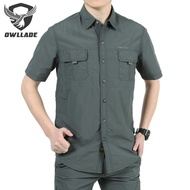 EAGLADE Quick Dry Shirt For Men 102 M-4XL In Grey
